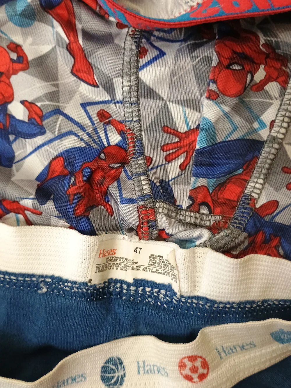 Boys Spider-Man & Assorted Character Underwear - Multicolor Pack Boys 4T Lot 7